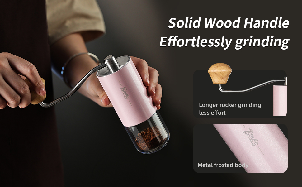 handle of Manual Coffee Bean Grinder