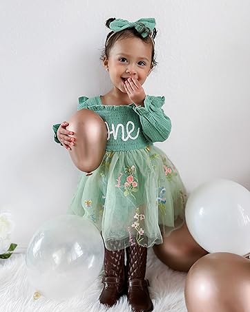 Baby Girl First Birthday Outfit