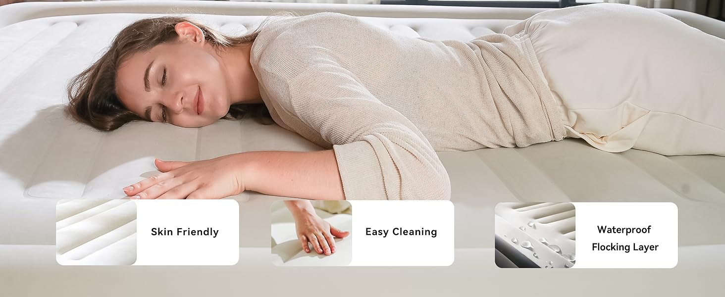 inflatable air mattress blow up air bed guest bed