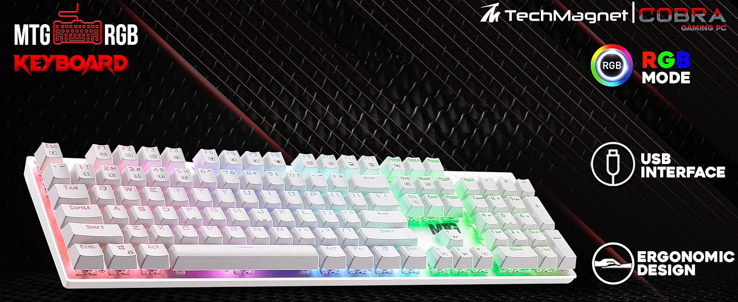 mouse keyboard gaming gamer pc keyboards combo rgb white wireless computer logitech mechanical 