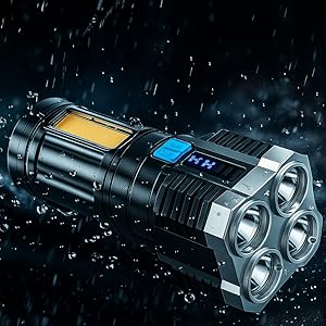 long range zoomable torch heavy duty torch light flashlight nightlight