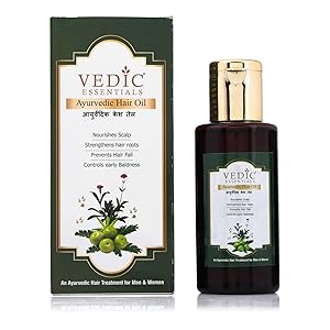 Ayurvedic Hair Oil Nourishes Scalp Strengthens