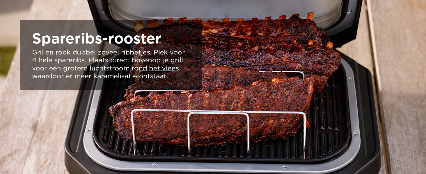 Ninja Woodfire Elektrische BBQ Grill OG901