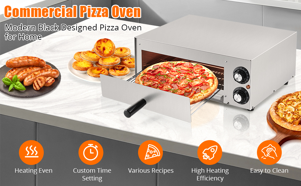 Commercial Countertop Pizza Oven