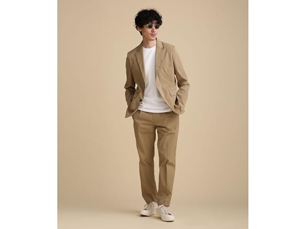 Amazon | [ナノ・ユニバース] LB.03/SOLOTEX(R)×ECOPET(R) ツイル