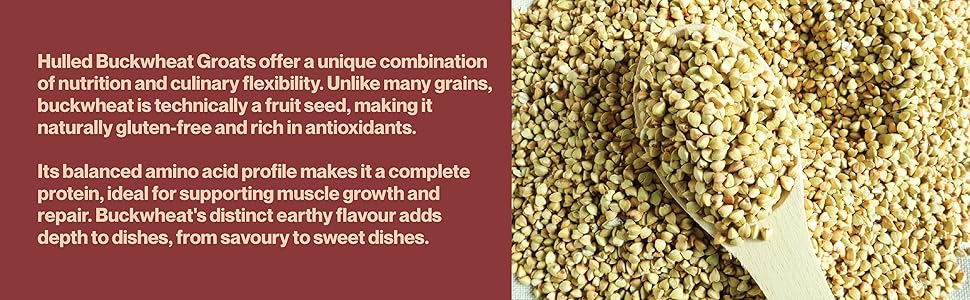 hulled buckwheat groats