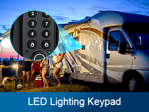 LED lighting keypad