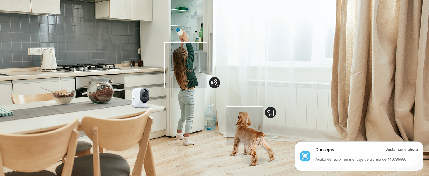 Camara Vigilancia WiFi Interior 