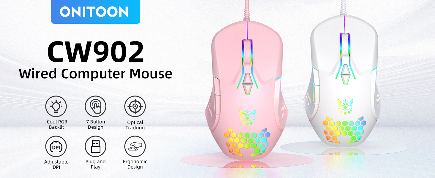 CW902 wired computer mouse 