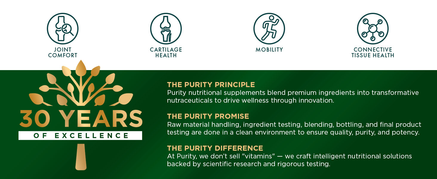 Purity Products Joint Gel Formula from Bioactive Collagen