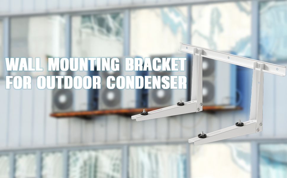Wall Mounting Bracket for Outdoor Condenser 700018000 BTU