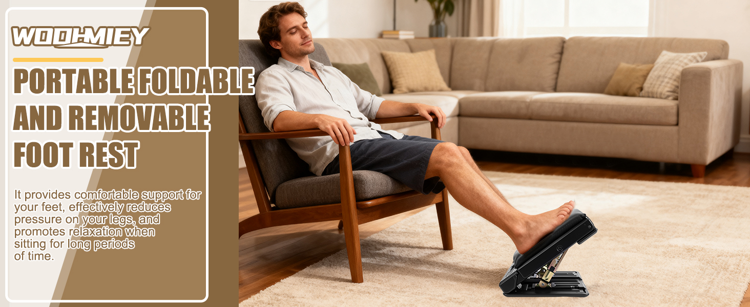 Adjustable Foot Rest Stool