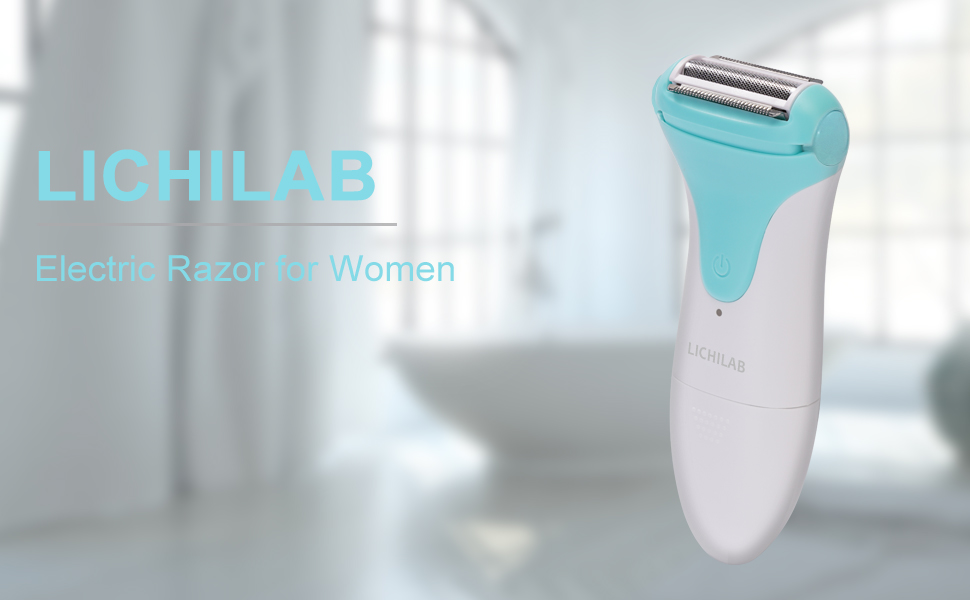 Lichilab Electric Razor for Women, Lady Shaver for Pubic