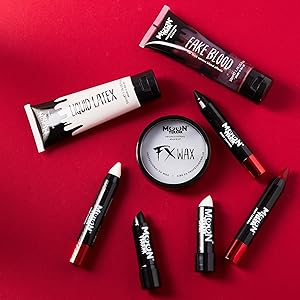 Moon Terror – Pro FX Halloween Professionelles Make-up Kit