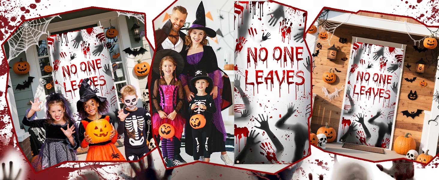 Red Blood Halloween Decor Photo Props