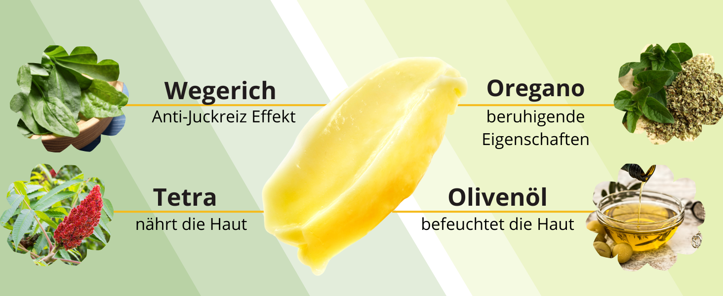 BenePura Spitzwegerich Salbe gegen Juckreiz - Natürliche Entzündungshemmende Salbe - Mittel ...