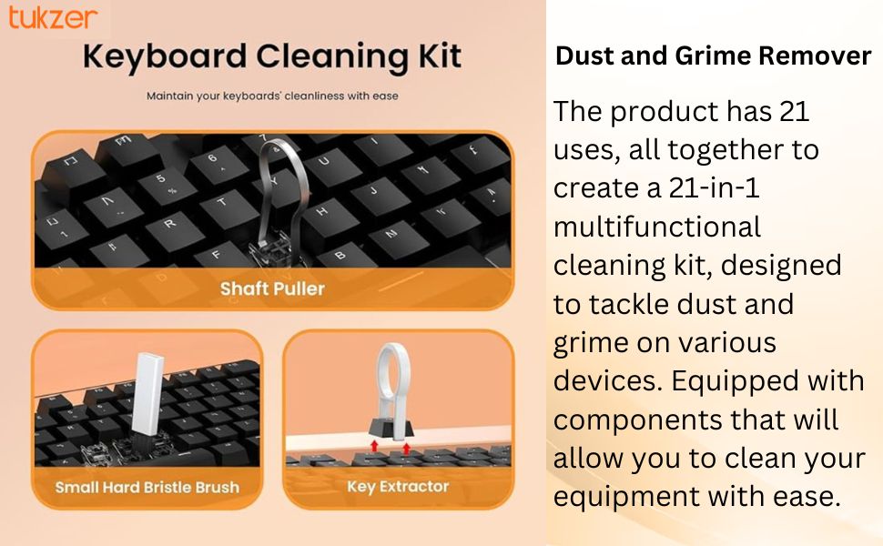 Multifunctional 21 in 1 Electronic Gadget Cleaning Tool