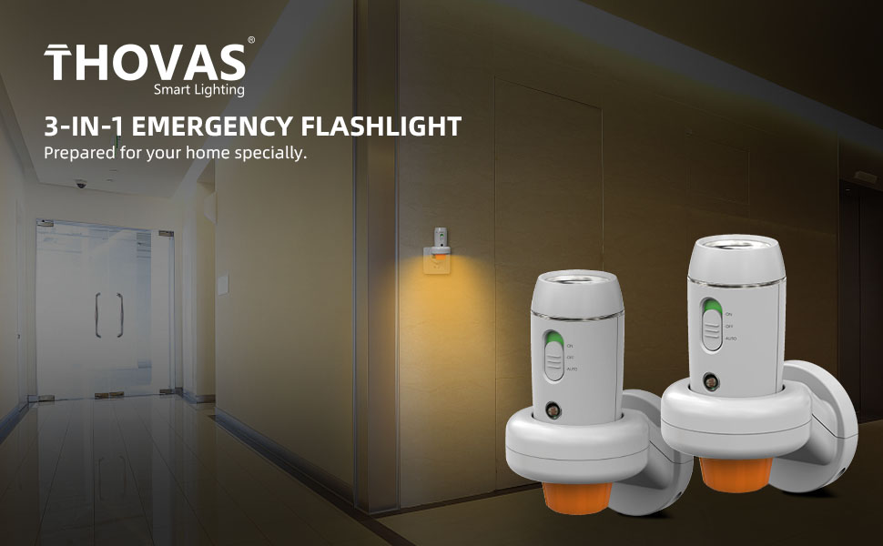 Emergency flashlight