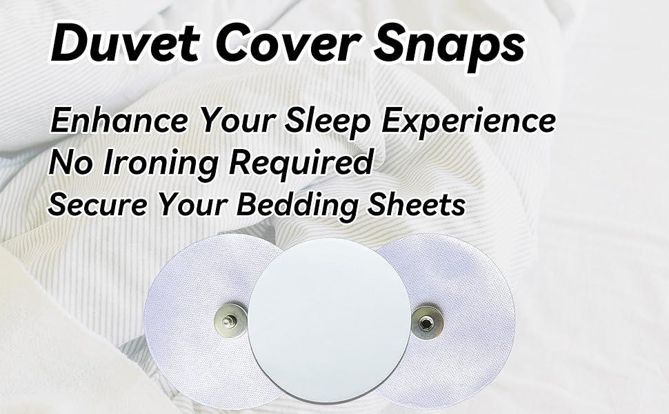 36Pcs Duvet Cover Clips,Metal Snaps to Hold Comforter