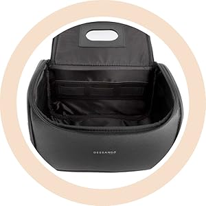 Vanity de voyage noir