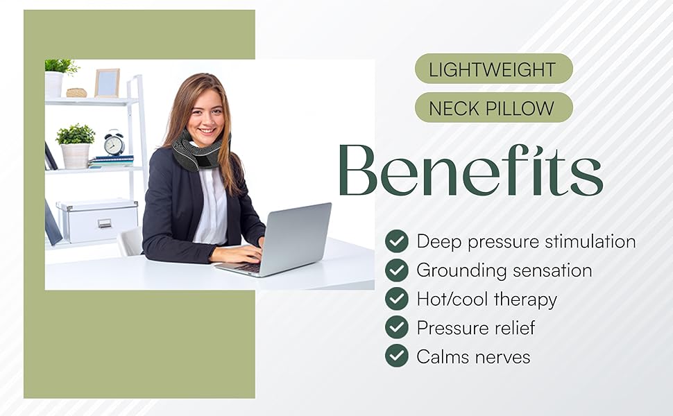 Relaxd Travel Pillow for Adults | Adjustable Memory Foam Neck Pillow for Travel | 360 Degree Neck Support | Removable Pillow Case | Includes Eye Mask, Earplugs, Travel Bag | Dark Grey | UK Brand 13 Lightweight Neck Pillow