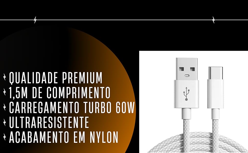 carregamento turbo ; usb - c