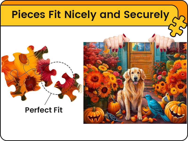 Dementia Puzzles for Elderly Large Piece Puzzle for Seniors 48 Piece Jigsaw Puzzle