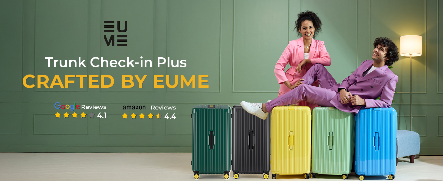 Yume Trunk Check In Plus Trolley Bag