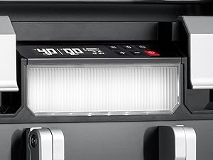 58QT APL55 Dual Zone 12 Volt Fridge refrigerator | ICECO - Black (كرتون مفتوح)