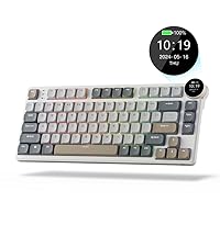 RK ROYAL KLUDGE N80 Low-Profile Mechanical Keyboard w/Smart