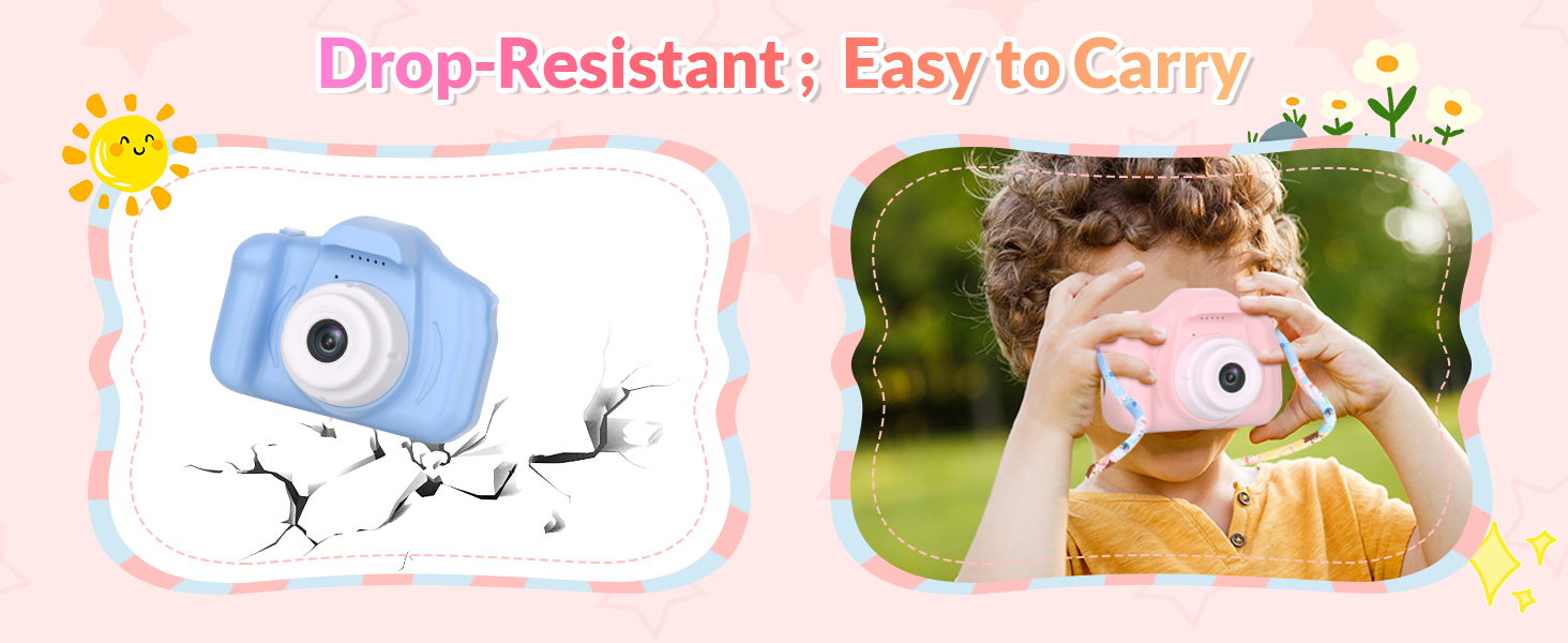 Drop-Resistant, Easy to Carry