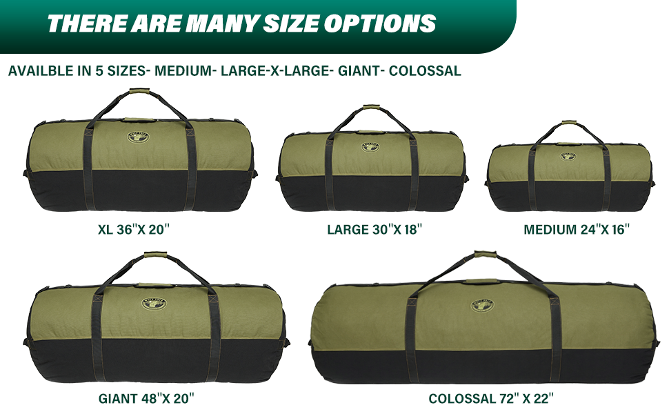 Amazon.com | Gilbins Heavyweight Duffle Bag Super Tough