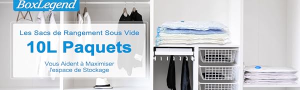 Sac à vide pour vêtements