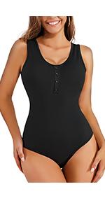 Sleeveless Bodysuit Shapewearapewear
