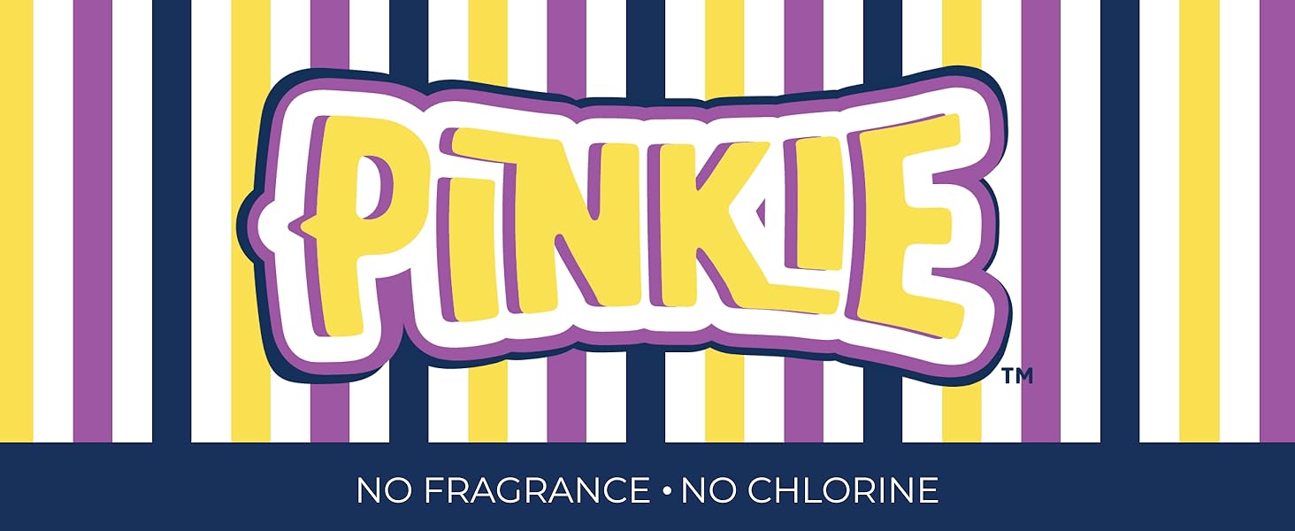 Pinkie Pads. No Bleach. No Fragrance. No Chlorine.