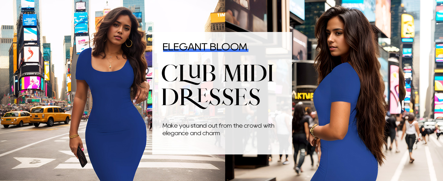 Nimsruc bodycon dresses for women