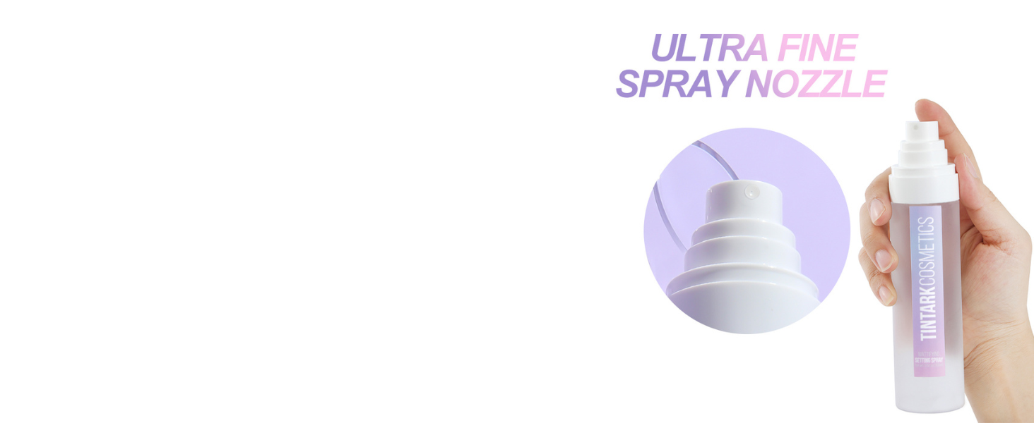 TINTARK Mattifying Setting Spray, Face Setting Mist, Controls Shine
