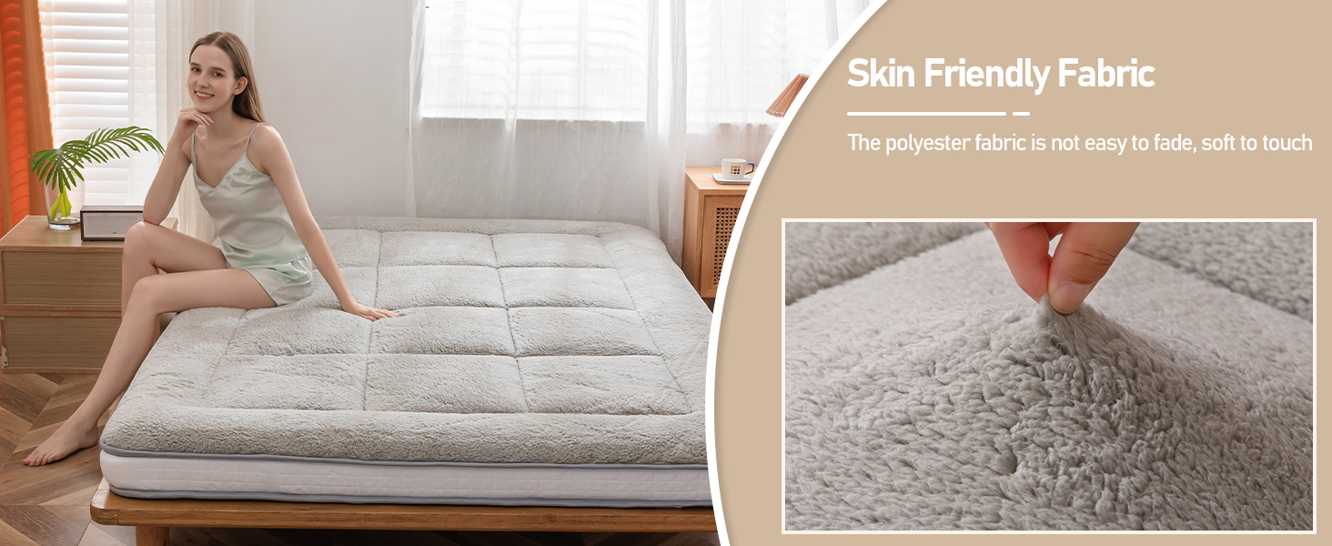 MAXYOYO Japanese Bed Futon Mattress Full Size, Floor Futon