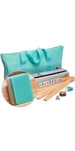American Mahjong Set, “Pepper” with Soft Case