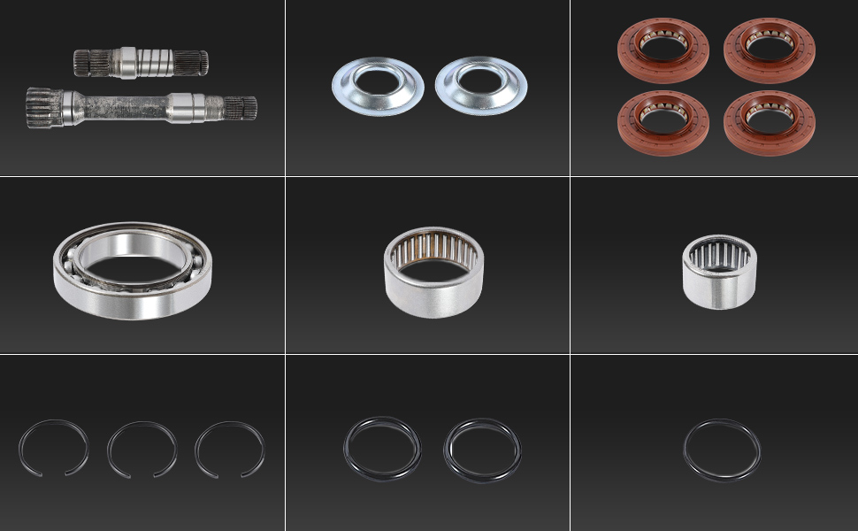 Haufim 68257420AF Front Right Axle Intermediate Shaft