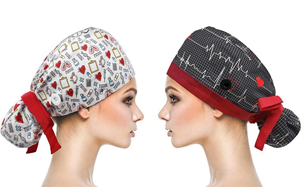 scrub caps