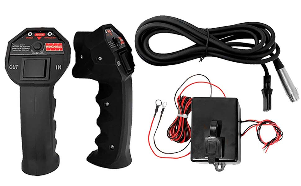 Winchmax 24v Wireless Winch Remote Controls. Twin 'SL' Series Handheld