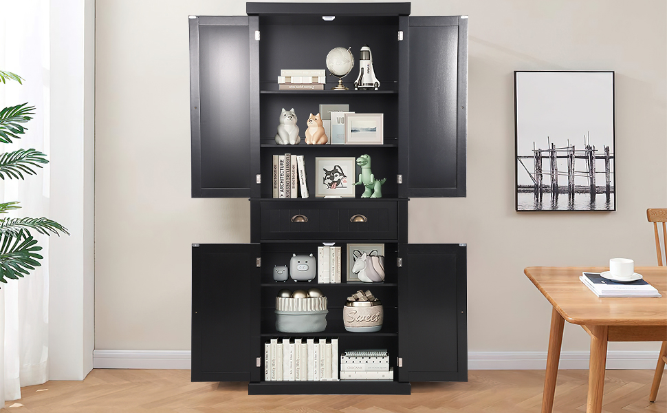 KIGOTY Pantry Kitchen Storage Pantry with