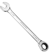 WORKPRO 10mm Ratcheting Combination Wrench Metric, CR-V Constructed with Mirror Polish Chrome Pla...
