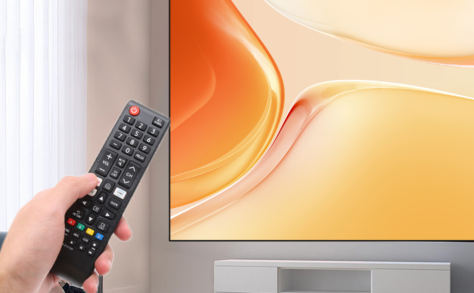 TISHOW 2PCS Universal Samsung Fernbedienung,Fernbedienung Samsung