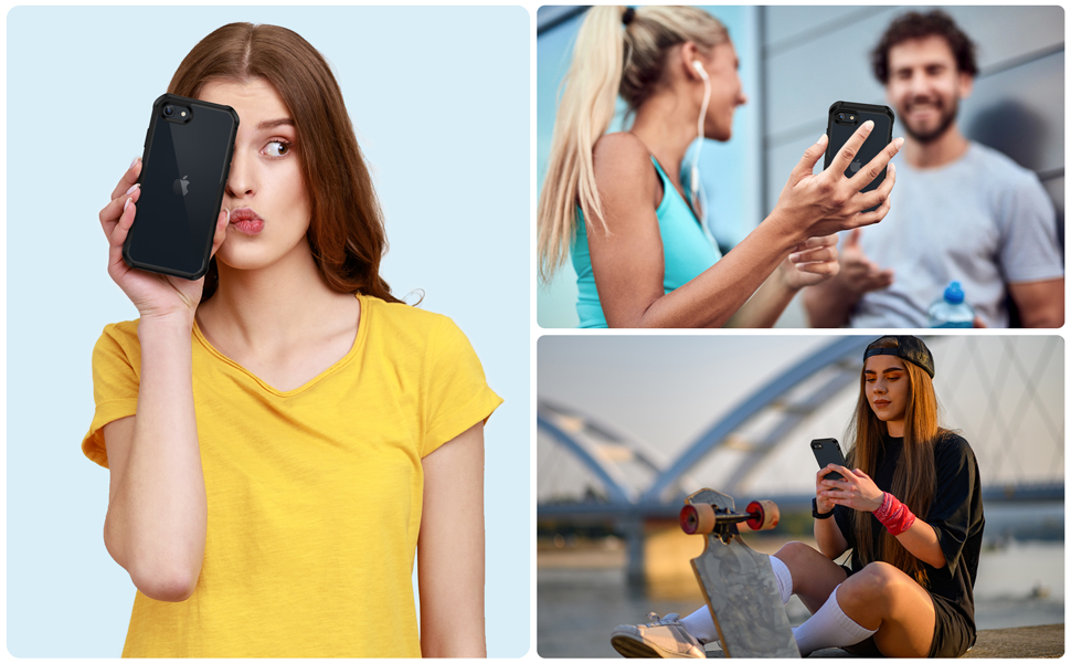 CENHUFO Compatible with iPhone SE 2022/2020 Case,iPhone 8/ iPhone 7