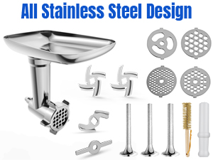 Metal Food Grinder Attachments for KitchenAid