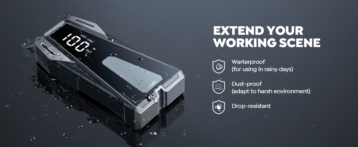 battery jumper starter portable