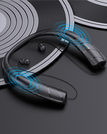Bluetooth Headphones Speakers 2-In-1