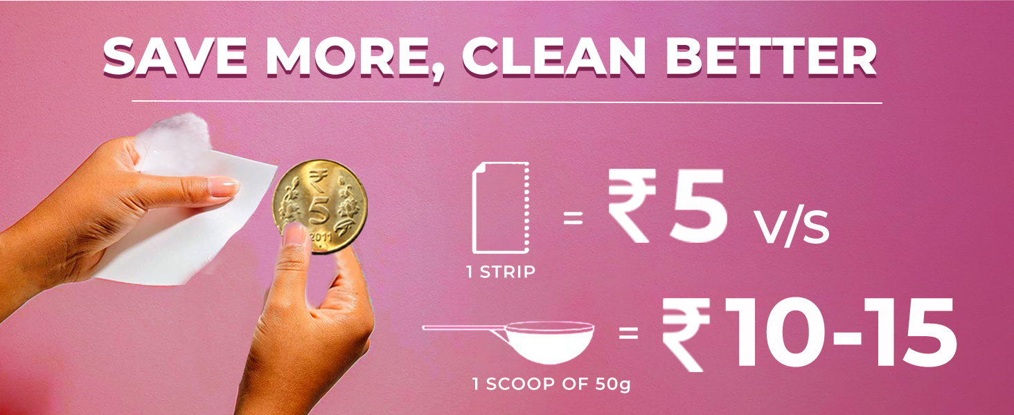 KIKGERM Front Load Laundry Detergent Sheet Biodegradable Plant Based EcoFriendly PreDosed